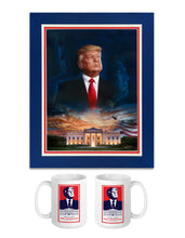Load image into Gallery viewer, &quot;The Awakening&quot; Lithograph and Pop Art 2 Mug Package
